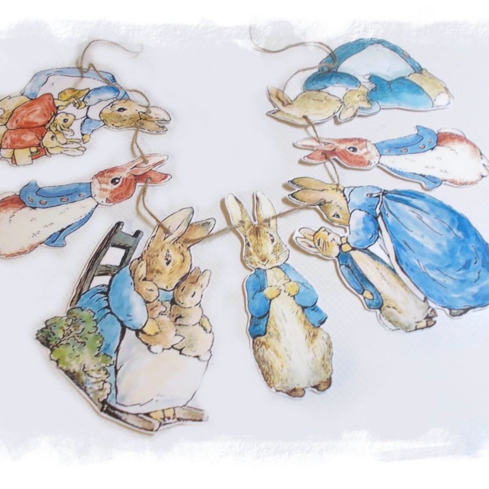 Peter Rabbit Garland - Picture 2 of 2